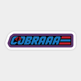 Cobraaa Sticker